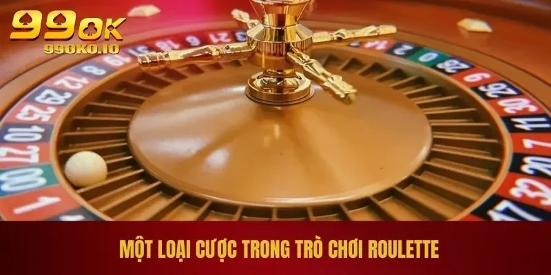 Cách Chơi Roulette - Hướng Dẫn Chi Tiết Và Luật Chơi Cơ Bản 3 Một loại cược trong trò chơi roulette
