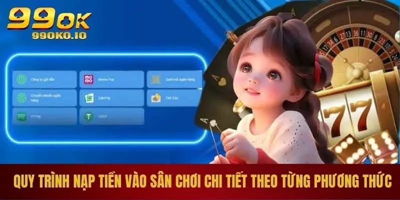 Chi Tiết Cách Nạp Tiền 99OK Theo Từng Kênh Giao Dịch 1 Quy trình nạp tiền 99ok vào sân chơi chi tiết theo từng phương thức